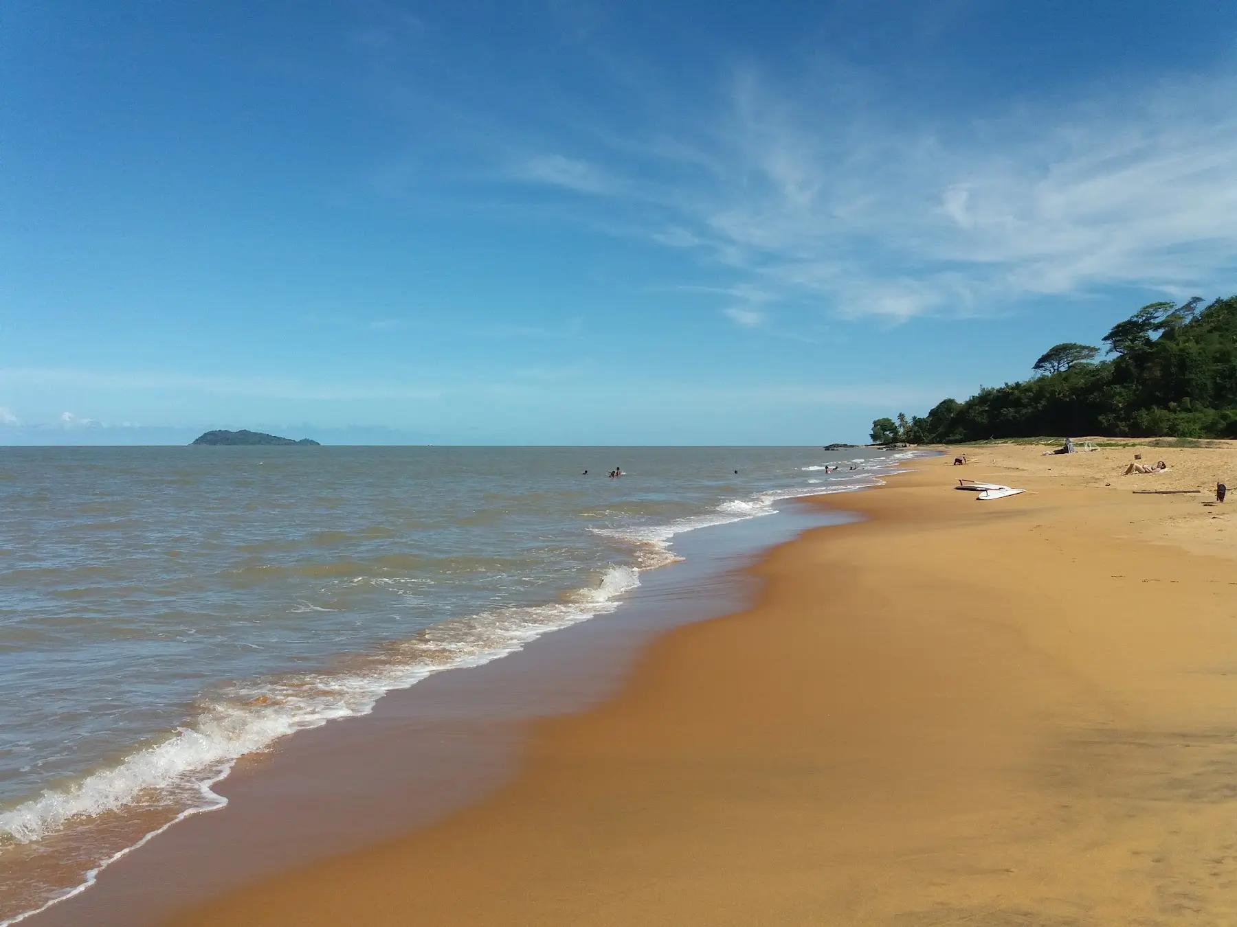 Lifeguard training in French Guiana