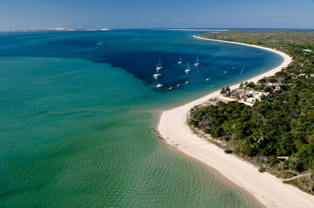 Lifeguard training in Mozambique