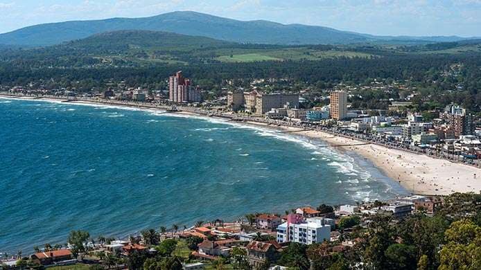 Lifeguard training in Uruguay