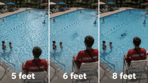 Lifeguard chair height